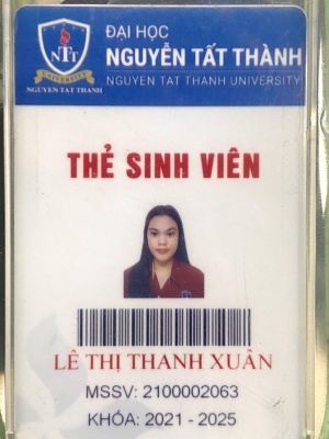 LÊ THỊ THANH XUÂN