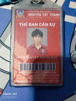 Phạm Nguyễn Trung Hậu 